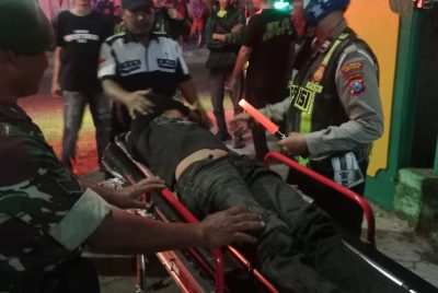 Gerak Cepat Polsek Buduran Tangani Laka Lantas, Polisi Sigap Evakuasi Korban ke Rumah Sakit