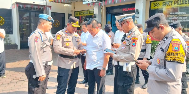 Polsek Buduran Mitigasi Anggota, Cegah Judi Online dan Pinjol