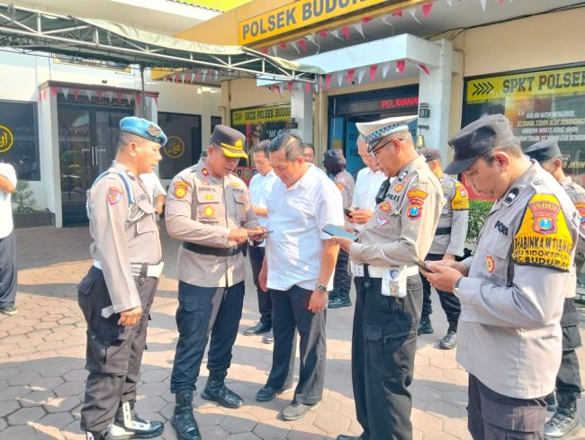 Polsek Buduran Mitigasi Anggota, Cegah Judi Online dan Pinjol