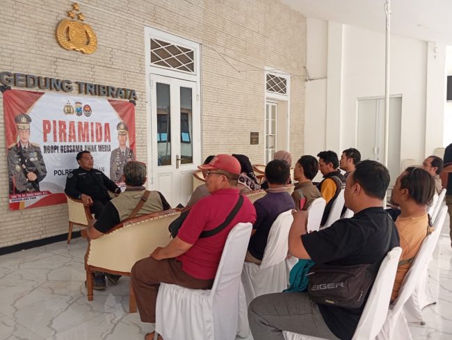 PIRAMIDA Polres Pasuruan Ajak Media Bersinergi Cegah Karhutla