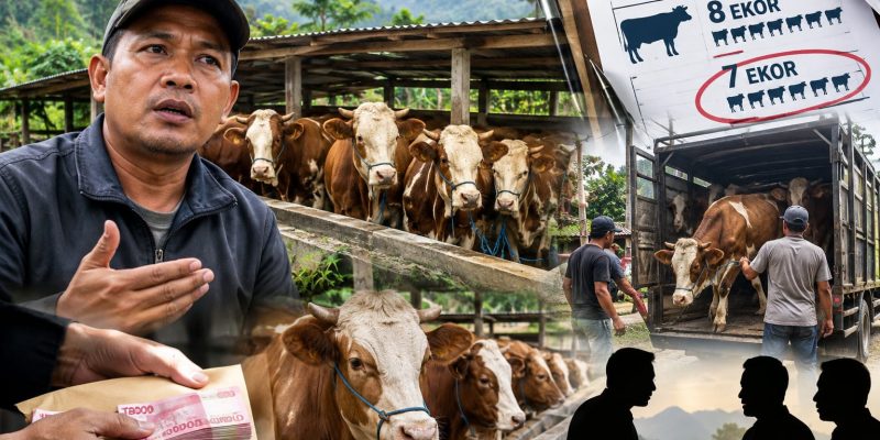 Ada Selisih Jumlah Sapi Dalam Bantuan Rp100 Juta di Petungkriyono, Kelompok Minta Pengadaan Diperiksa