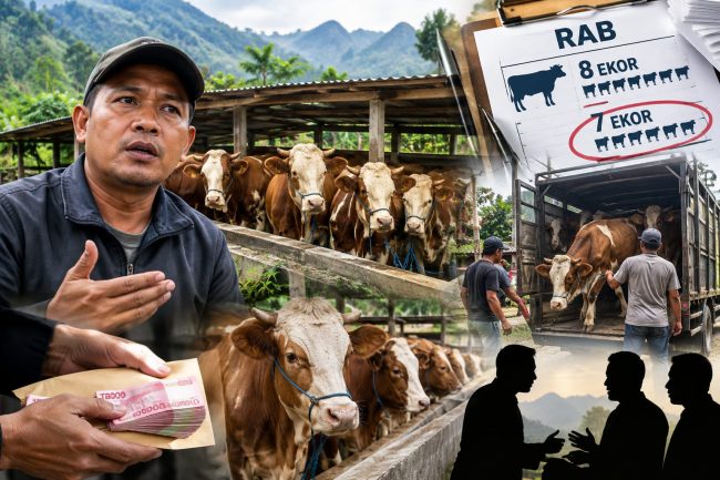Ada Selisih Jumlah Sapi Dalam Bantuan Rp100 Juta di Petungkriyono, Kelompok Minta Pengadaan Diperiksa