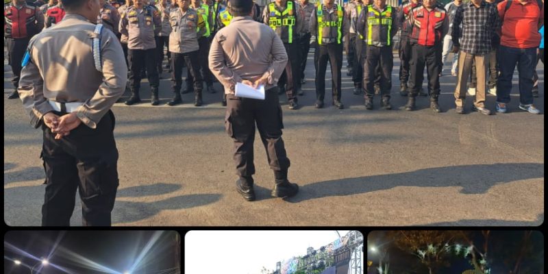 166 Personel Polres Pasuruan Sukses Amankan Pasuruan Carnival yang Dipadati Ribuan Penonton