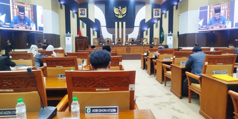Dalam Rapat Paripurna DPRD Kabupaten Pasuruan Pemkab Pasuruan Ajukan Lima Raperda