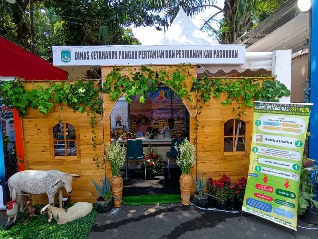 DKP3 Kabupaten Pasuruan Pamerkan Inovasi Pertanian di Pekan Raya Pasuruan 2026 Candra Wilwatikta