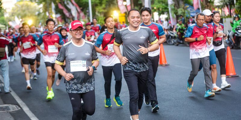 Pemkot Surabaya Dukung JConnect Run Soerabaja 2026, Wali Kota Eri Ikut Lari Bareng 3.700 Peserta