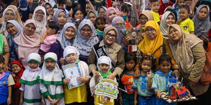 166 Satuan PAUD Surabaya Sulap Sampah Jadi Karya hingga Alat Pembelajaran