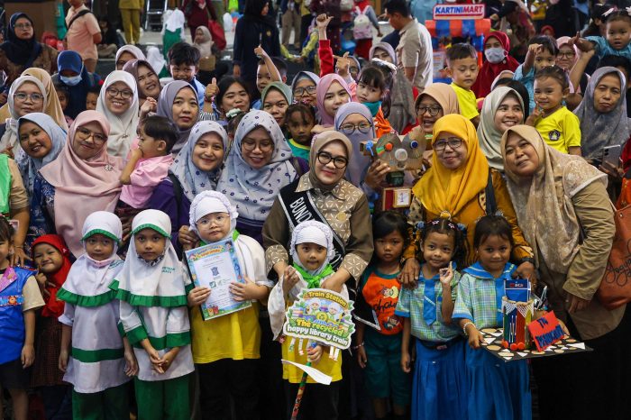 166 Satuan PAUD Surabaya Sulap Sampah Jadi Karya hingga Alat Pembelajaran