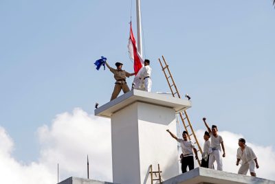 Opera Kolosal “Merah Putih Bertanya” Meriahkan Refleksi Perobekan Bendera 2026 di Jalan Tunjungan