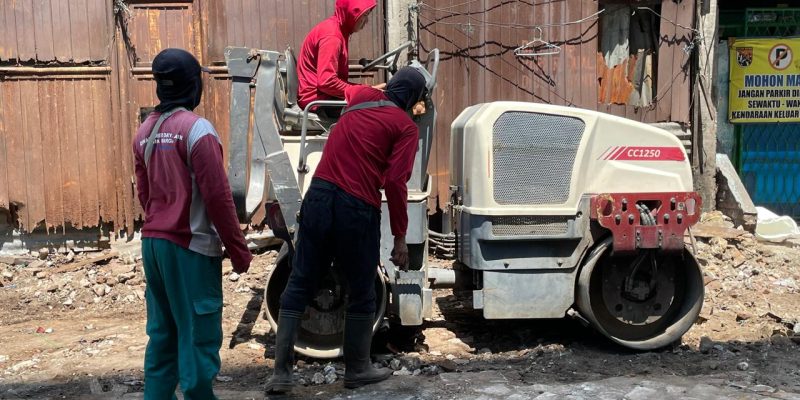 Buka Akses U-Turn Lebih Aman di Wonokromo, Pemkot Surabaya Relokasi 43 Pedagang Pasar Tumpah
