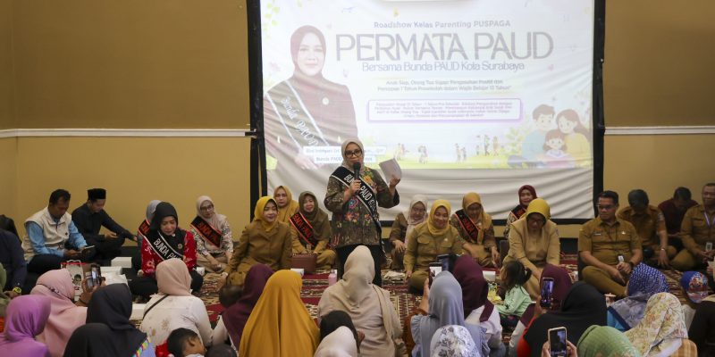 Roadshow Puspaga, Bunda PAUD Surabaya Targetkan 100 Persen Anak Usia 5-6 Tahun Bersekolah