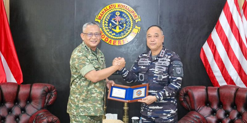 Kodaeral IX Perkuat Akuntabilitas BMN, Terima Kunjungan Tim Itjen Kemhan RI