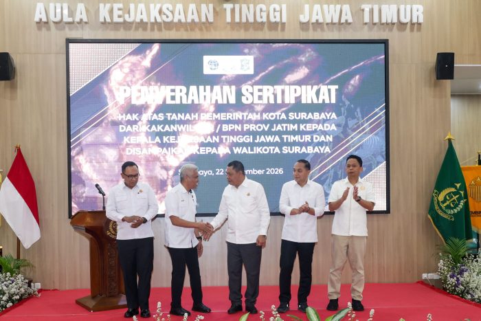 Gandeng Kejati-ATR/BPN Jatim, Pemkot Surabaya Selamatkan Aset Senilai Rp1 Triliun