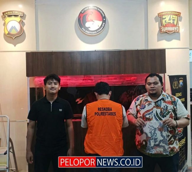 Satresnarkoba Polrestabes Surabaya Tangkap Pengedar Sabu di Dupak, 17 Paket di Amankan