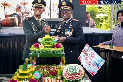 Kapolresta Sidoarjo Hadiri HUT TNI ke-81, Perkuat Soliditas TNI-Polri Bersama Rakyat