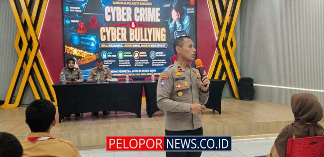 Polresta Sidoarjo Edukasi Bijak Medsos dan Bahaya Radikalisme Pelajar SMK Krian 2