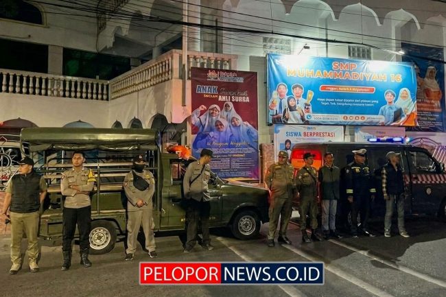 Polsek Semampir Bersama Satpol PP Gencarkan Patroli Harkamtibmas, Ciptakan Situasi Kondusif
