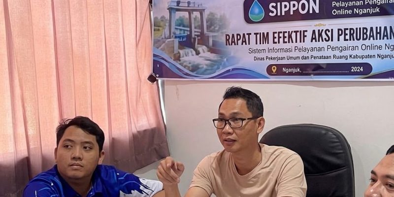 Perkuat Sinergi Melalui SIPPON, Dinas PUPR Nganjuk Lakukan Jemput Bola Demi Dekatkan Pelayanan Masyarakat
