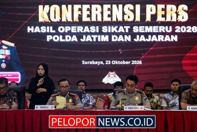Operasi Sikat Semeru 2026: Polda Jatim Gulung 1.212 Tersangka dari 1.345 Kasus Kriminal