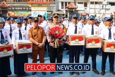 Aksi Nyata Polisi Peduli Pendidikan, Kapolres Bangkalan Kawal Keselamatan Generasi Muda
