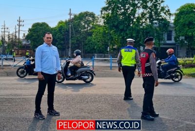 Sisi Humanis Satresnarkoba Polres Pelabuhan Tanjung Perak: Turun ke Jalan Kawal Keamanan Pelajar di Operasi Patuh Semeru 2026