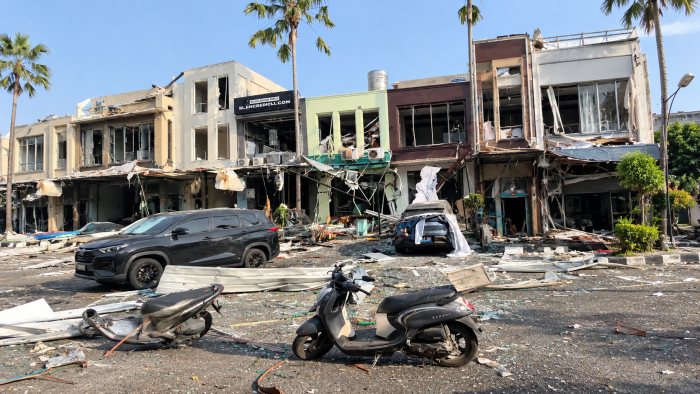 Ledakan Tabung Gas Hancurkan 20 Ruko di San Antonio Pakuwon City Surabaya, 5 Orang Luka Bakar
