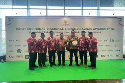 Wali Kota Eri Raih Grand BAZNAS Award 2026, Dedikasikan Penghargaan untuk ASN Surabaya