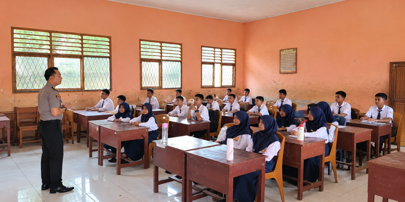 Aksi Nyata Kepedulian Polri Dalam Program POLIDIK, Dorong Pembinaan Karakter Pelajar di Lubuklinggau