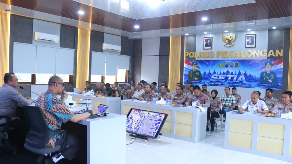 Kawal Pilkades Serentak di 34 Desa, Polres Pekalongan Terima Asistensi Pengamanan dari Biroops Polda Jateng