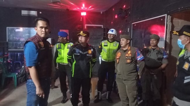 Wakapolres Bersama BNN Pimpin Operasi Penertiban Tempat Hiburan Malam di Lubuklinggau
