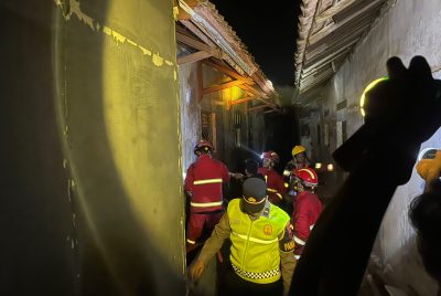 Diduga Korsleting Listrik, Satu Rumah di Desa Wangandowo Ludes Terbakar
