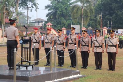 Pimpin Sertijab Tiga Perwira, Kapolres Musi Rawas : Laksanakan Tugas Profesional Berikan Pelayanan Humanis, Bentuk Polisi Bersama Masyarakat