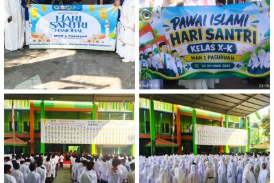 Khusyuk! MAN 1 Pasuruan Gelar Upacara Peringatan Hari Santri Nasional 2026, Kepala Madrasah Ajak Siswa Teladani Perjuangan Santri