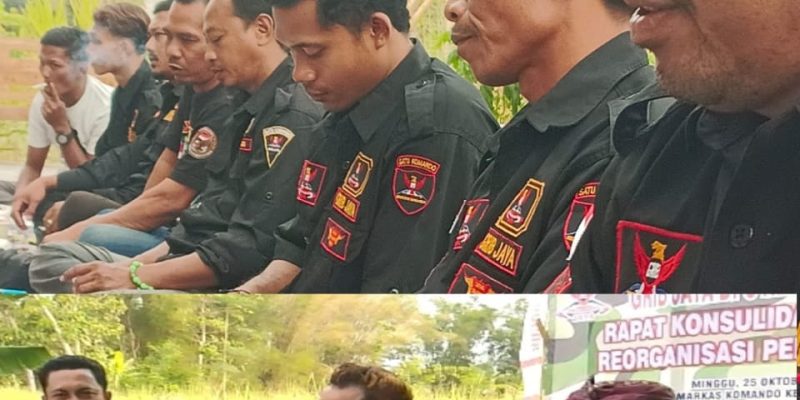 Rapat Konsulidasi dan Reorganisasi Pengurus Grib jaya DPC Rembang