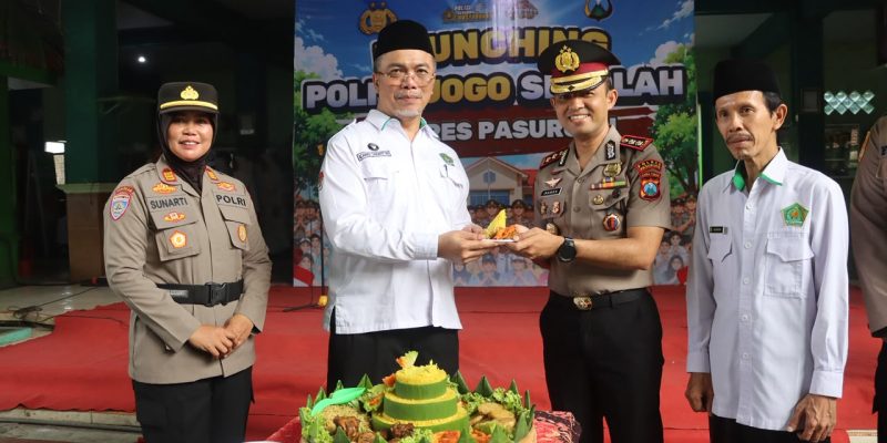 Kapolres Pasuruan Launching Polisi Jogo Sekolah di MAN 1 Pasuruan
