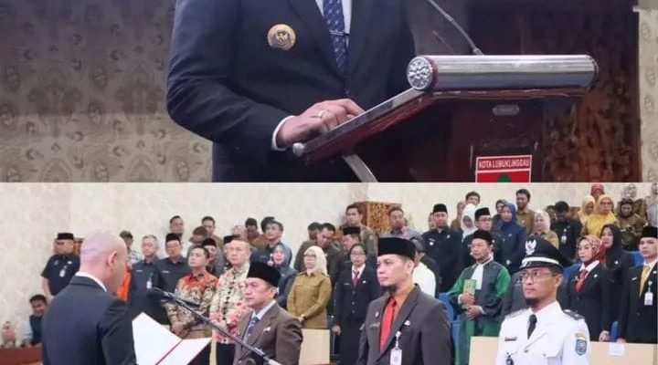 Wali Kota Lubuk Linggau Lantik 99 Pejabat, Tekankan Integritas dan Peningkatan Pelayanan Publik