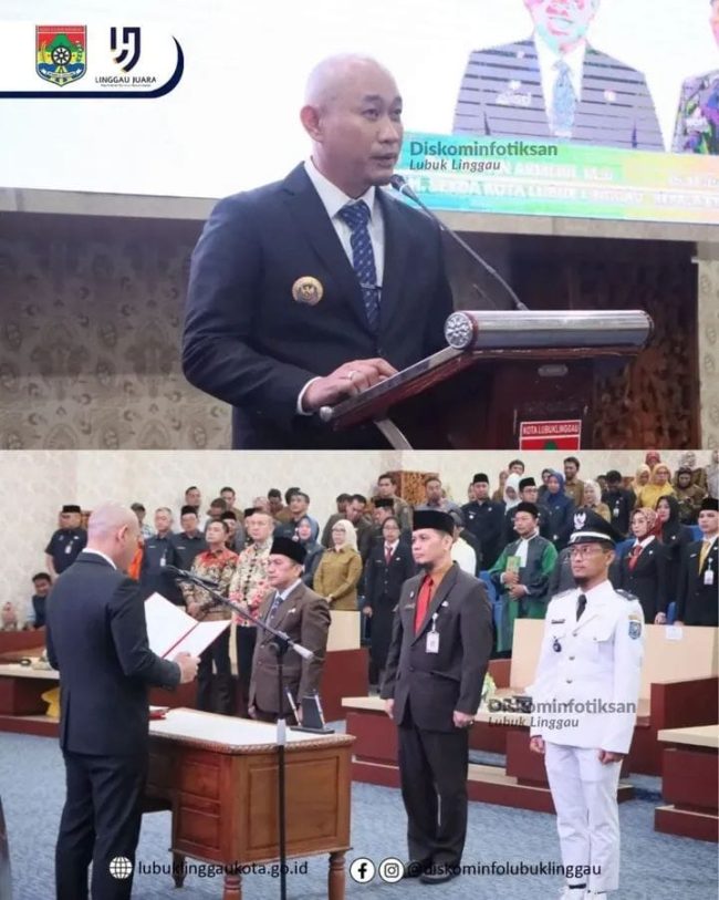 Wali Kota Lubuk Linggau Lantik 99 Pejabat, Tekankan Integritas dan Peningkatan Pelayanan Publik