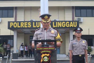 Waka Polres Lubuklinggau Pimpin Upacara Hari Sumpah Pemuda Ke-98 Berlangsung Khidmat