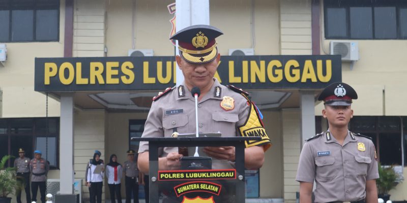 Waka Polres Lubuklinggau Pimpin Upacara Hari Sumpah Pemuda Ke-98 Berlangsung Khidmat