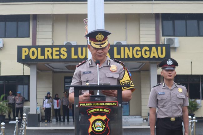 Waka Polres Lubuklinggau Pimpin Upacara Hari Sumpah Pemuda Ke-98 Berlangsung Khidmat