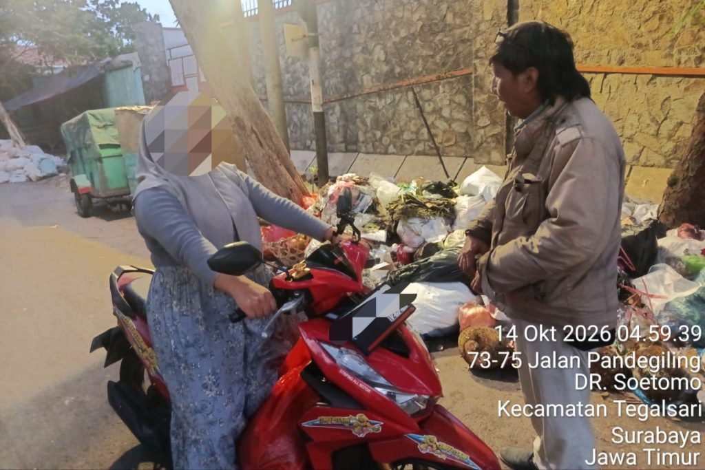 DLH Surabaya Gelar OTT Dini Hari, 4 Pelaku Buang Sampah Sembarangan Ditindak