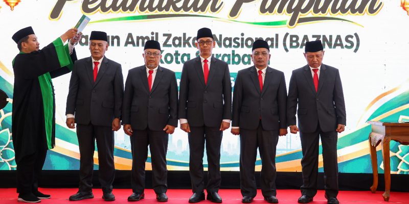 Wali Kota Eri Cahyadi Minta Baznas Surabaya Prioritaskan Warga Miskin Ekstrem