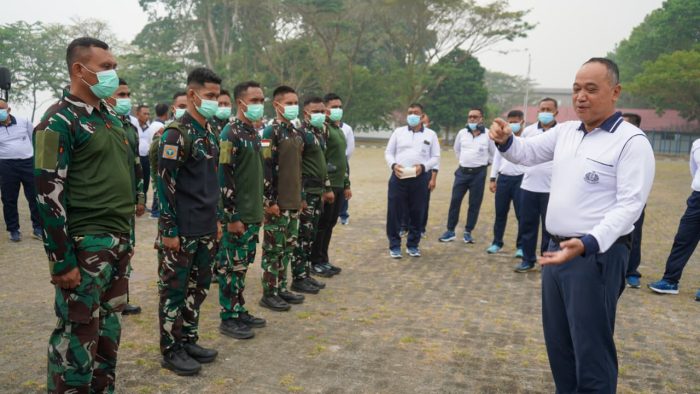 Atasi Dampak Kebakaran Hutan, TNI AL Kodaeral IX Kerahkan Satgas Karhutla ke Maluku Tengah