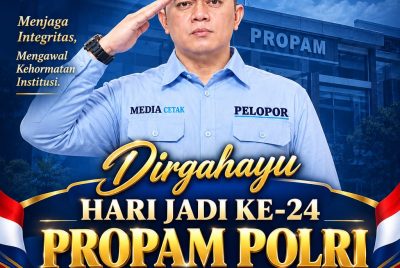 PT Media Pelopor Indonesia Ucapkan Selamat Hari Jadi ke-24 Propam Polri