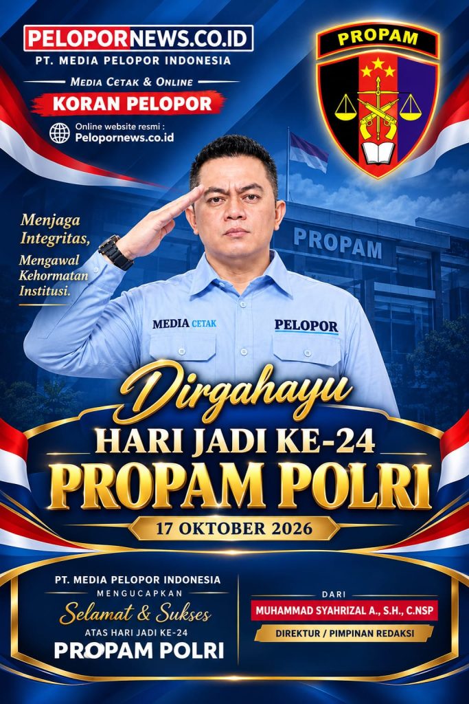 PT Media Pelopor Indonesia Ucapkan Selamat Hari Jadi ke-24 Propam Polri
