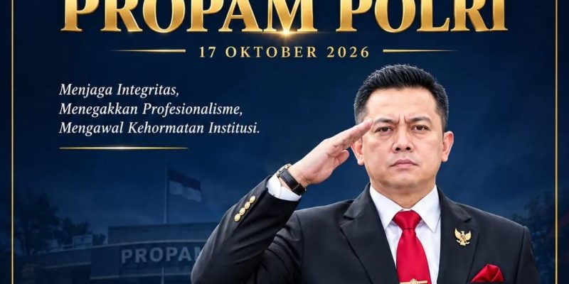 Pelopor Justice Apresiasi Hari Jadi Ke-24 Propam Polri, Dorong Penguatan Integritas dan Profesionalisme