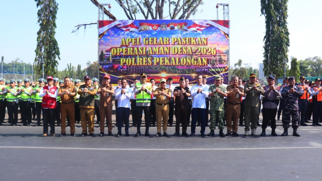 Operasi Aman Desa 2026 Dimulai! AKBP Zamrul Aini Ajak Semua Elemen Jaga Kondusifitas Pekalongan