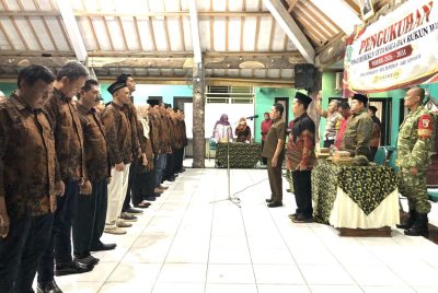 Lantik 50 Pengurus RT/RW Periode 2026–2031, Kades Sidokerto Dorong Desa Mandiri