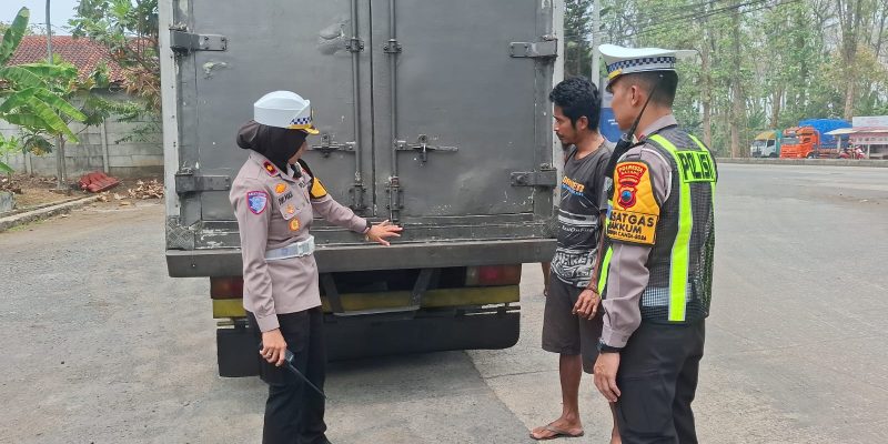 Satlantas Polresta Batang Bersama Kemenhub Gelar Ops Patuh Candi 2026 di UPPKB Subah, Puluhan Truk ODOL Jadi Sasaran