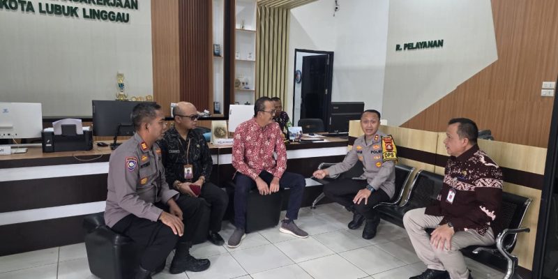 Kapolres Lubuk Linggau Gandeng Disnaker,Program POLIRAN Didorong Tekan Angka Pengangguran